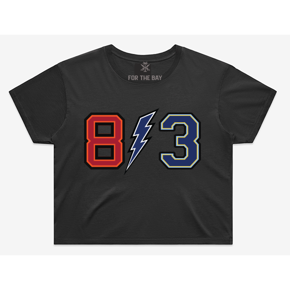 Ladies 813 Cropped tee