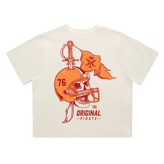 Original Pirate Ladies crop tee