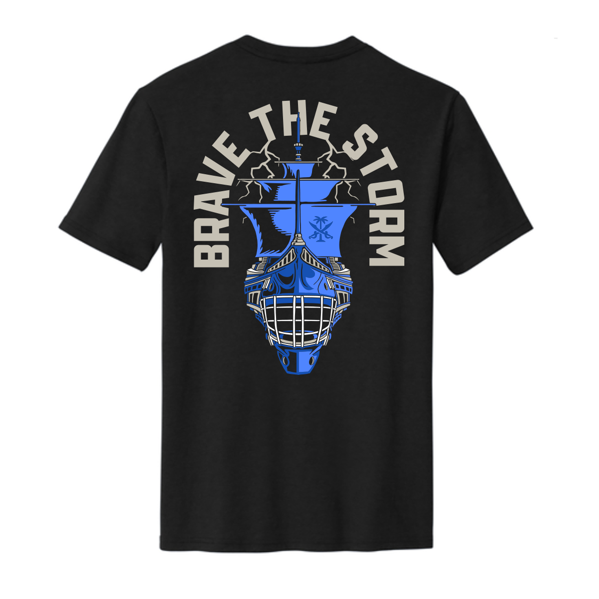 Brave the Storm Hockey tee
