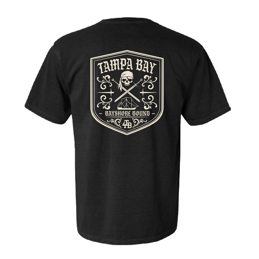 For the Bay Krewe Badge tee