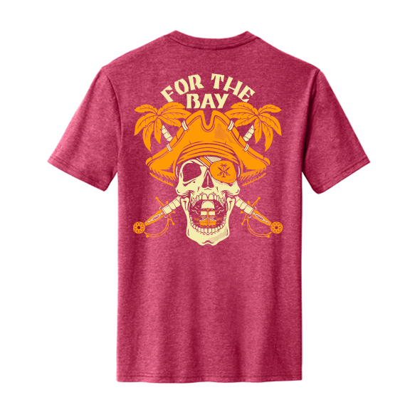 For the Bay Pirate & Palms tee