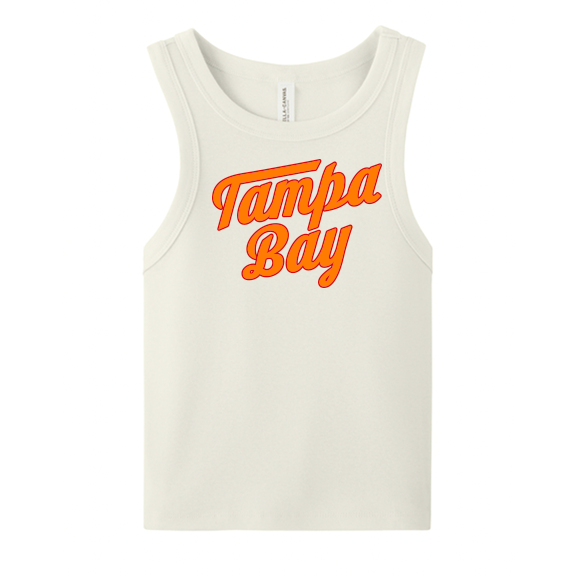Ladies Tampa Bay Gridiron Classic crop tank