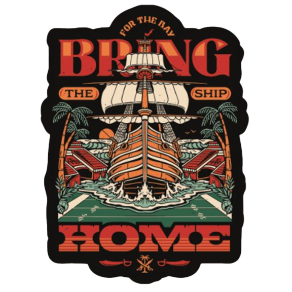 Bring the Ship Home sticker