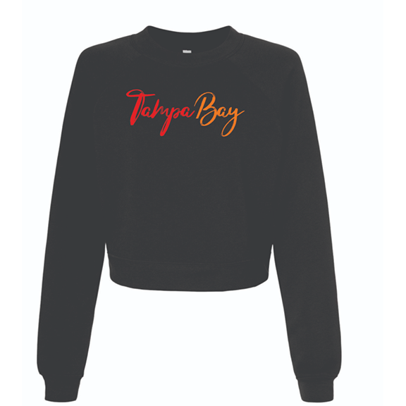 Script Tampa Bay Ladies Pullover Fleece Sweatshirt