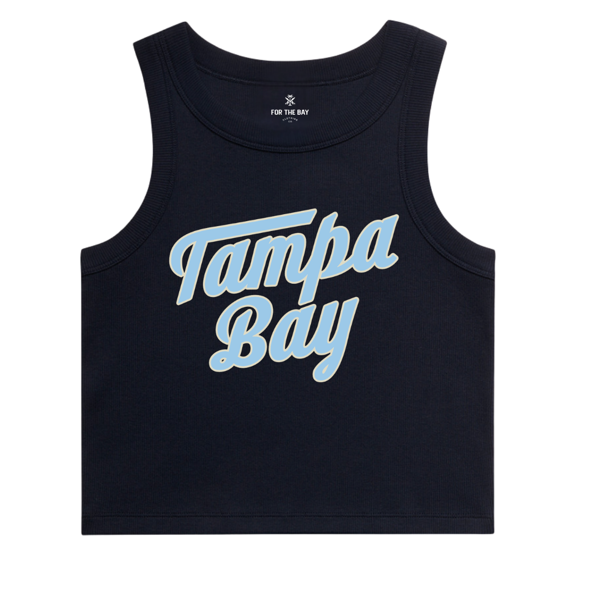 Tampa Bay Double Play Crop Tank