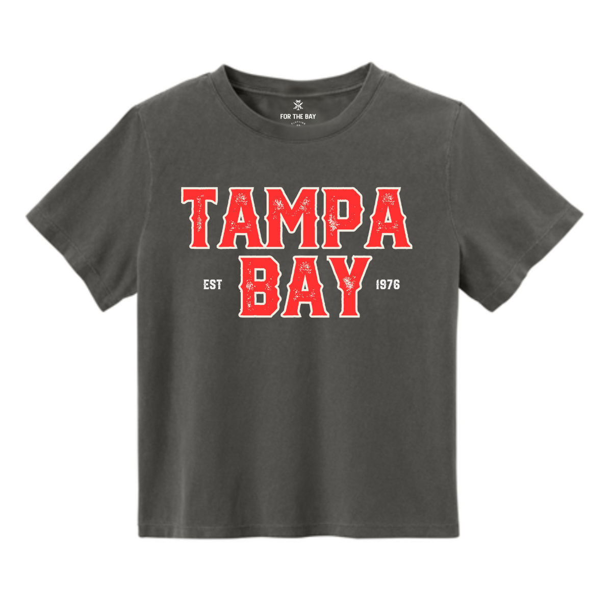Tampa Bay Football Ladies Premium Boxy Tee