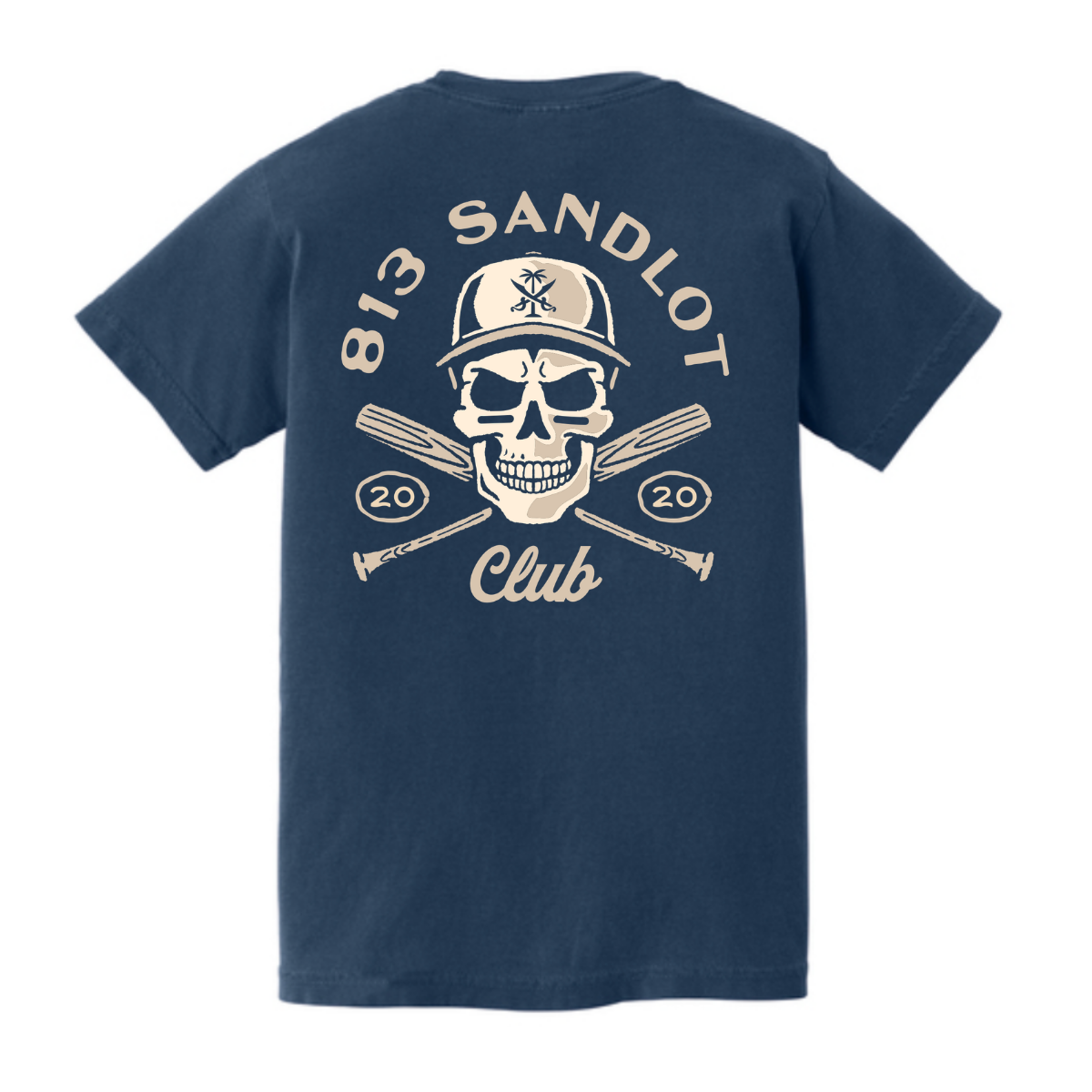 YOUTH 813 Sandlot Skull Tee