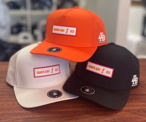 Tampa Bay 813 Football Patch Dryfit Hat