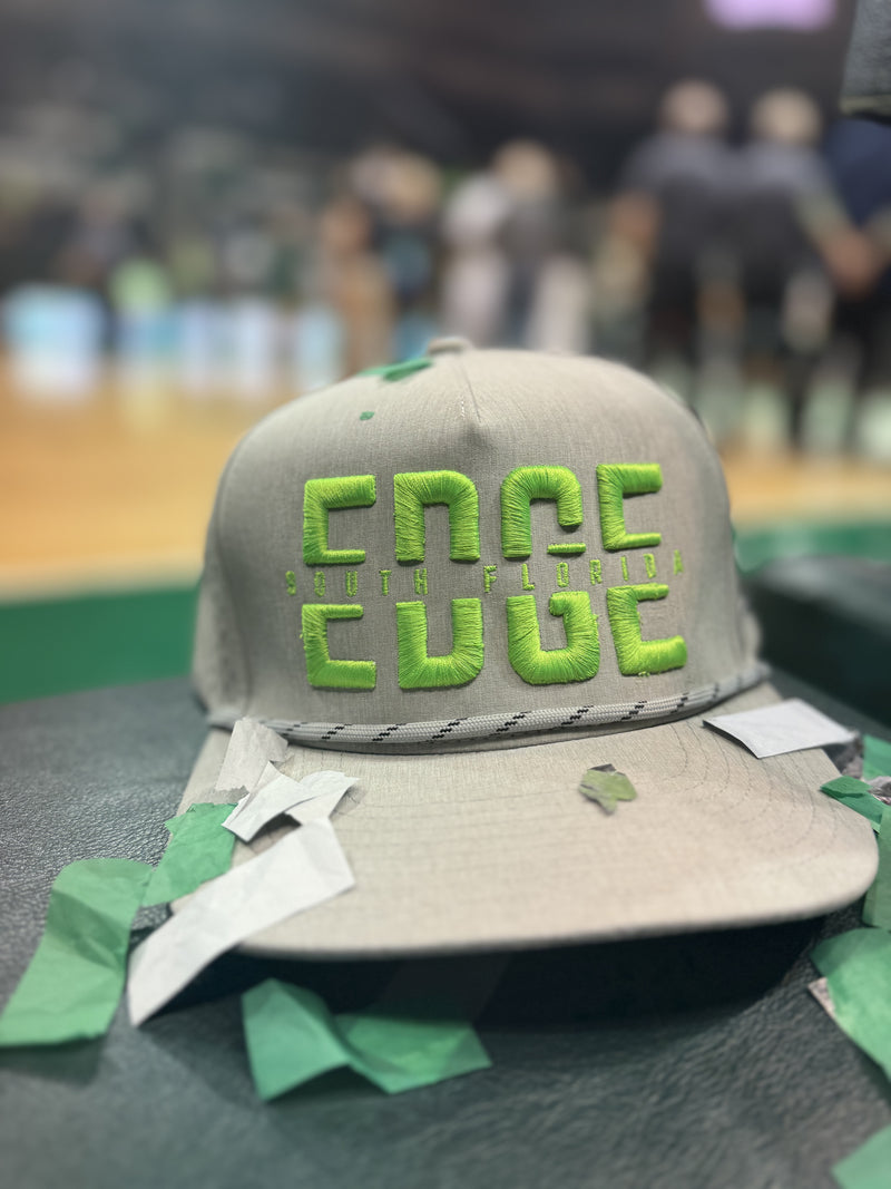 Green & Gold EDGE Dry-fit hat