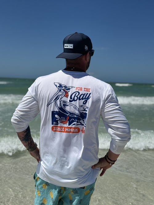 For the Bay Pelican Pirate Sun shirt