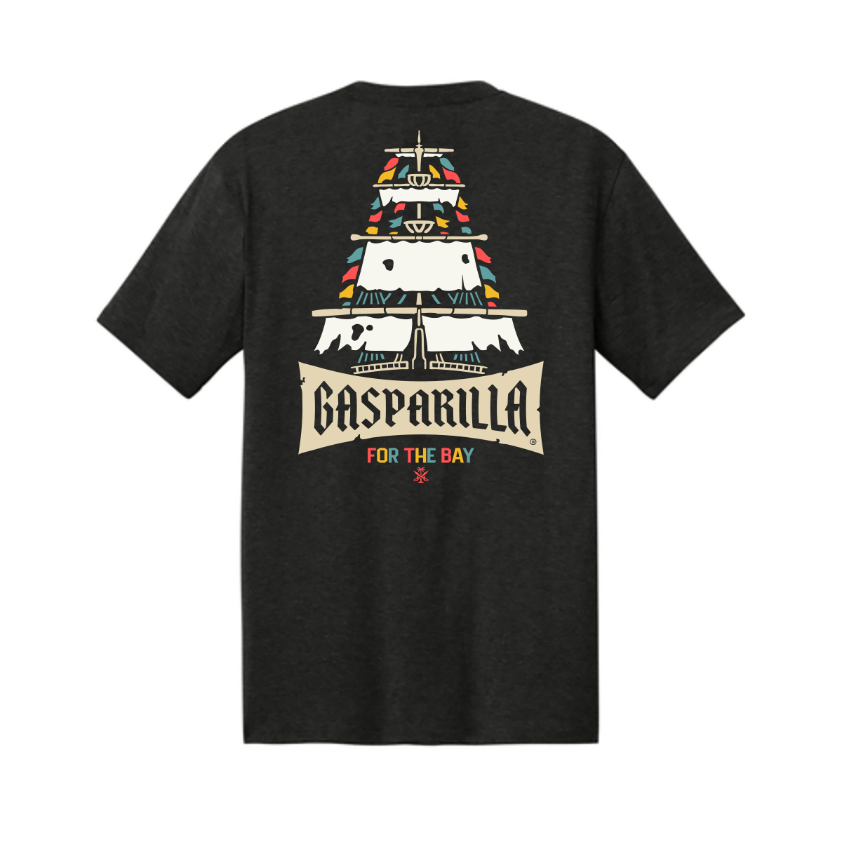 Gasparilla x For the Bay Raise the Sails Tee