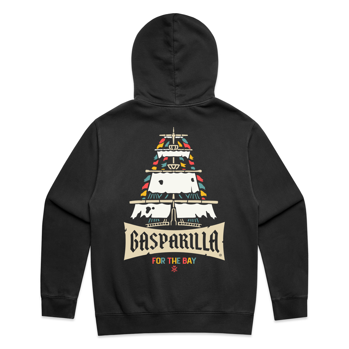 Gasparilla x For the Bay Raise the Sails Hoodie
