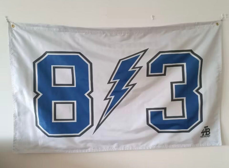 813 HOCKEY FLAG