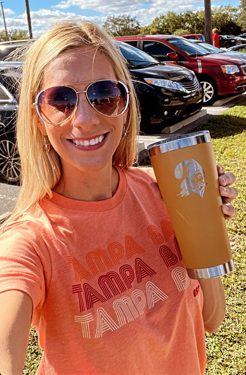 Tampa Bay Retro Creamsicle tee