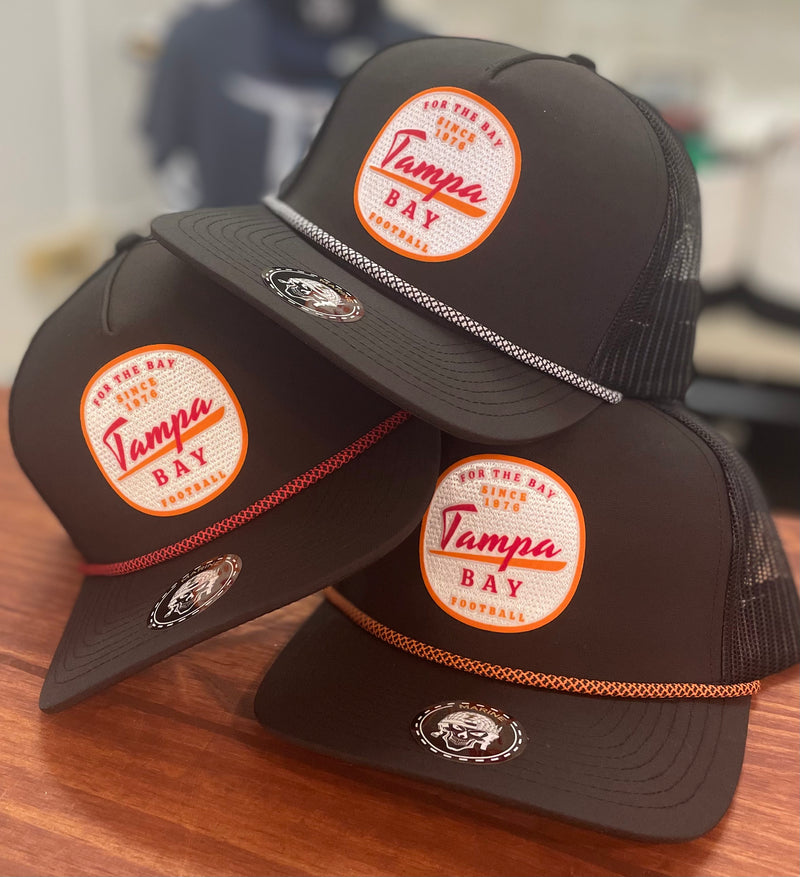 Tampa Bay Football Dryfit Hat For the Bay Clothing Co