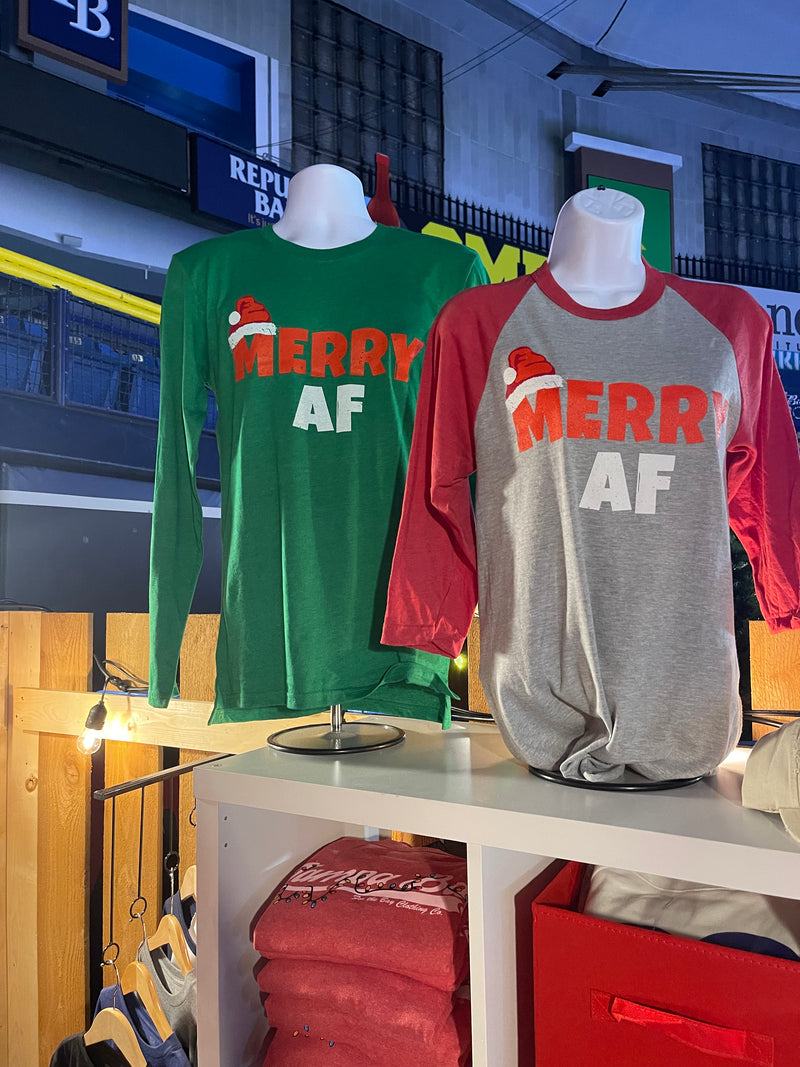Merry AF unisex tee