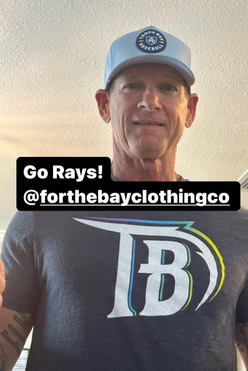 Tampa Bay Retro Baseball tee