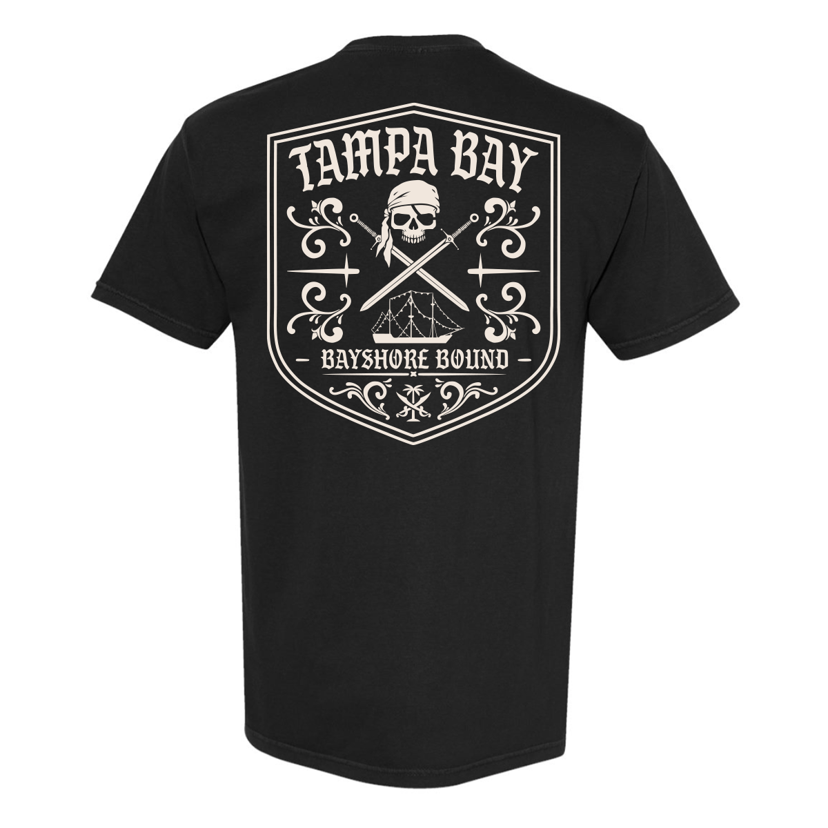 For the Bay Krewe Badge tee