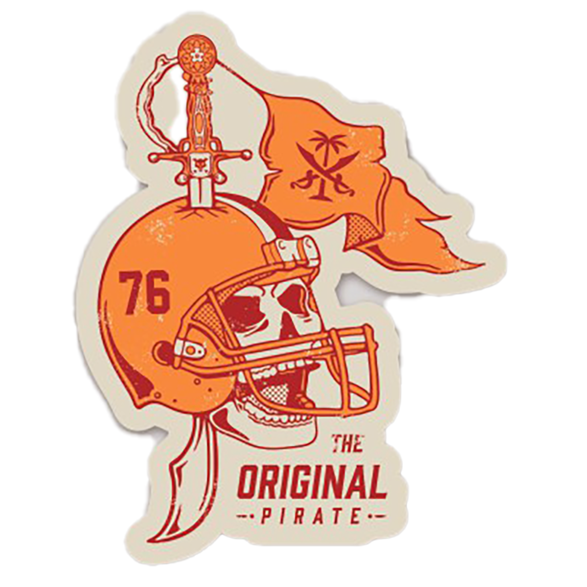 The Original Pirate Sticker