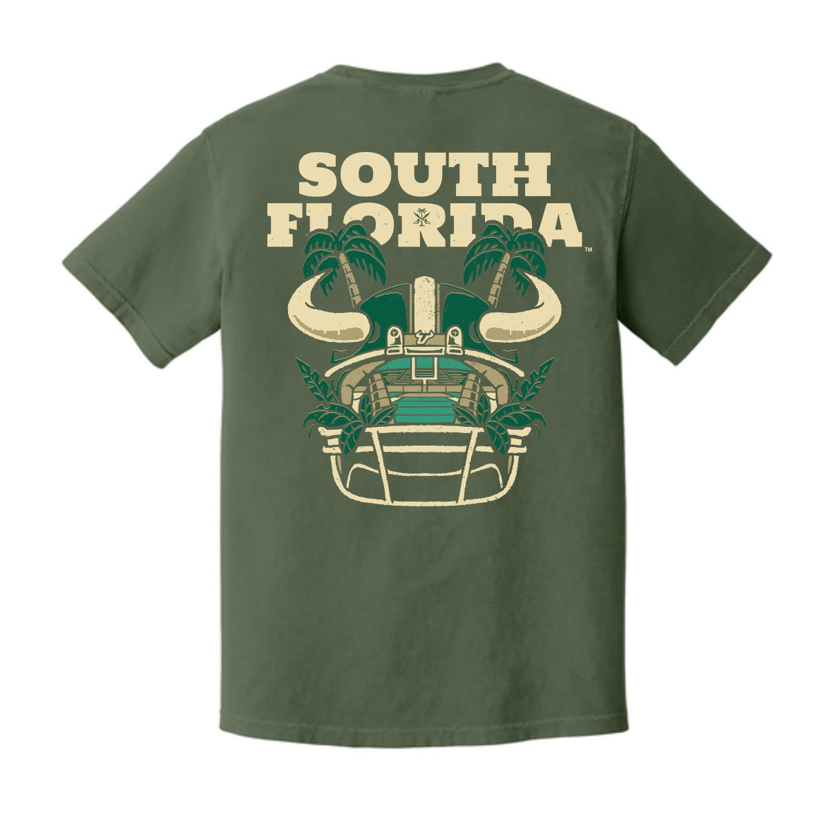 USF South Florida Gridiron Tee
