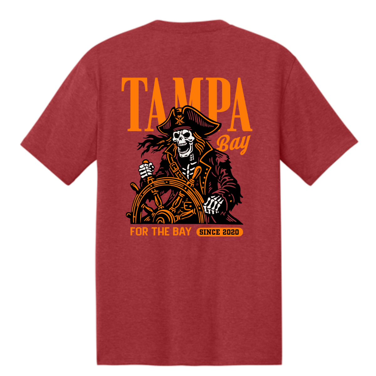 For the Bay Pirate at the Helm Tee