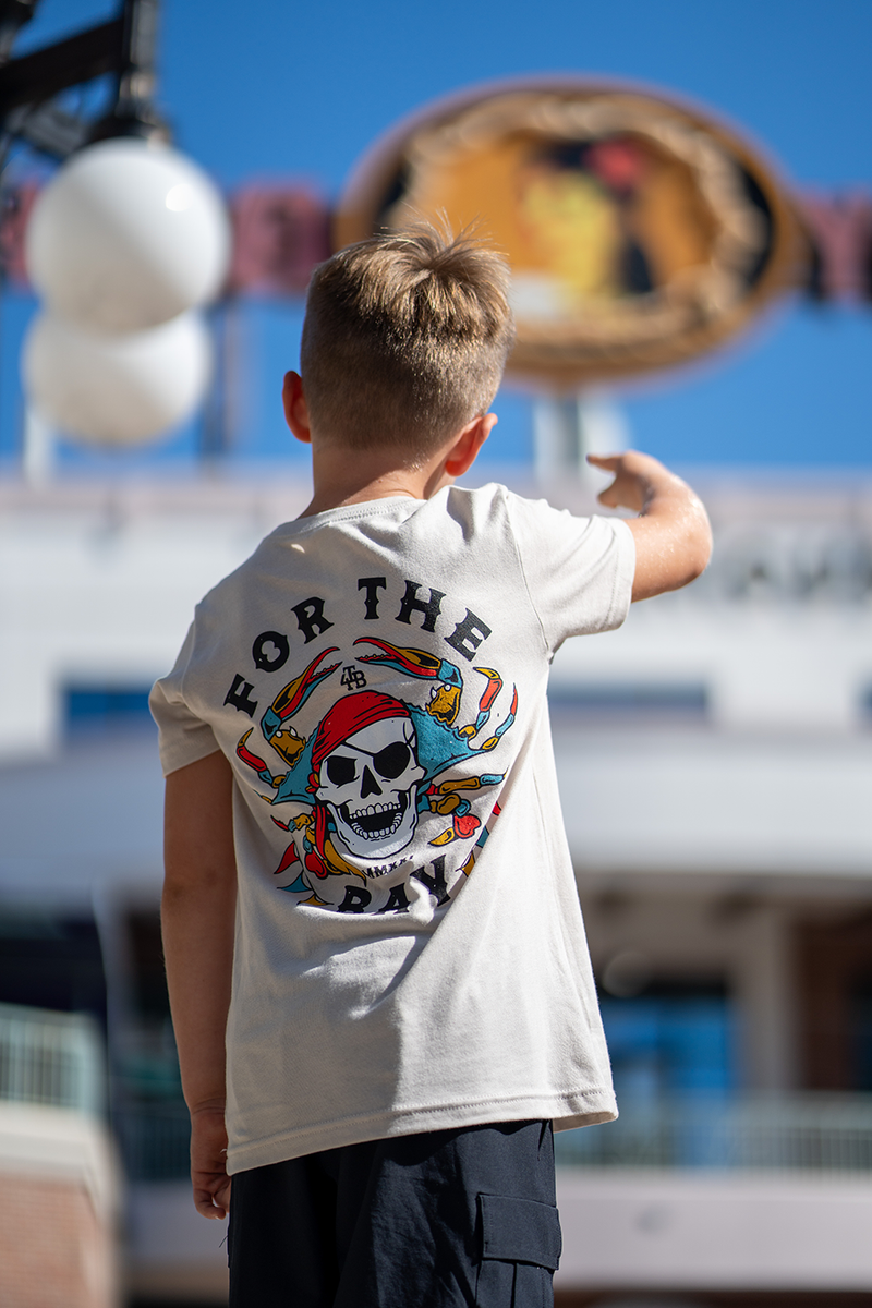 YOUTH For the Bay Crabby Pirate tee