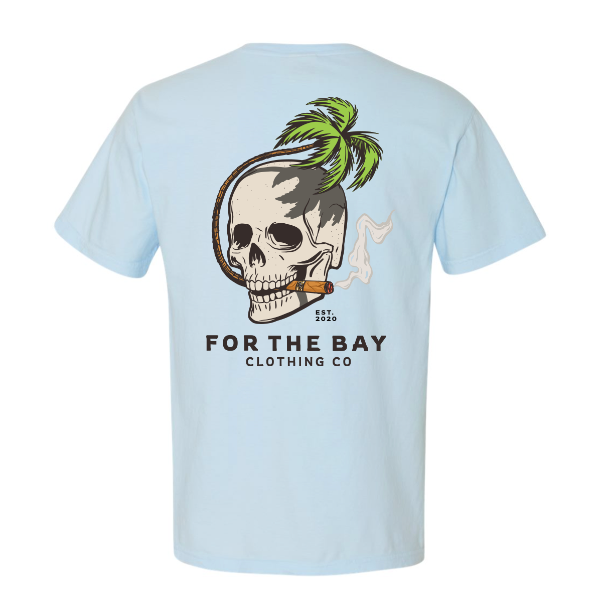 Tampa Bay City Skull tee
