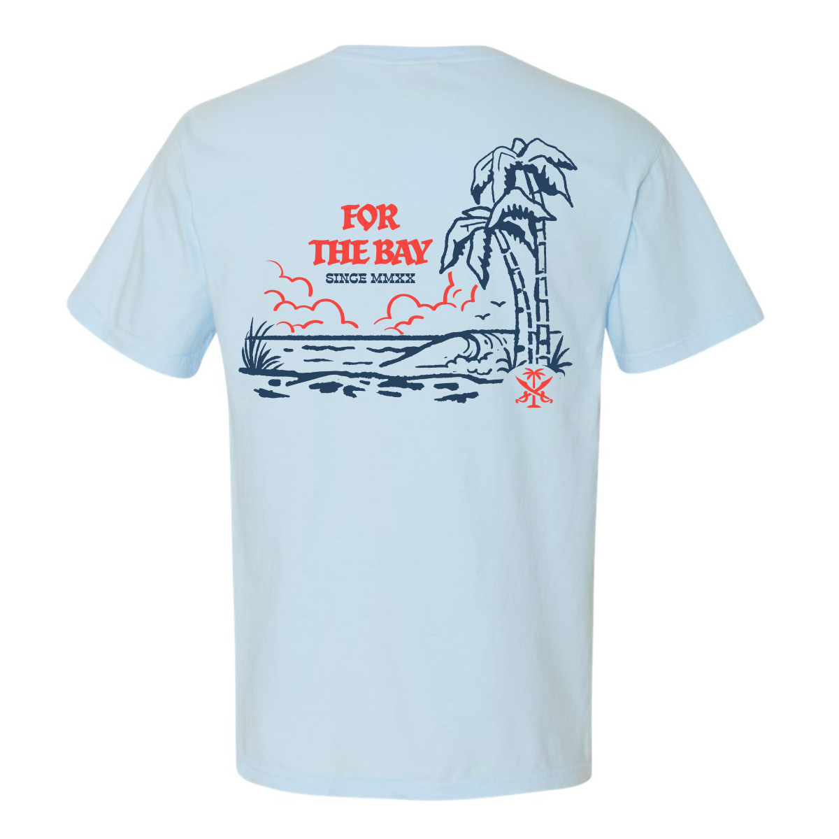 For the Bay Beachy tee