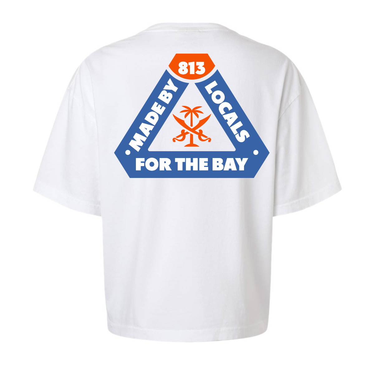 For the Bay Locals Crop Tee