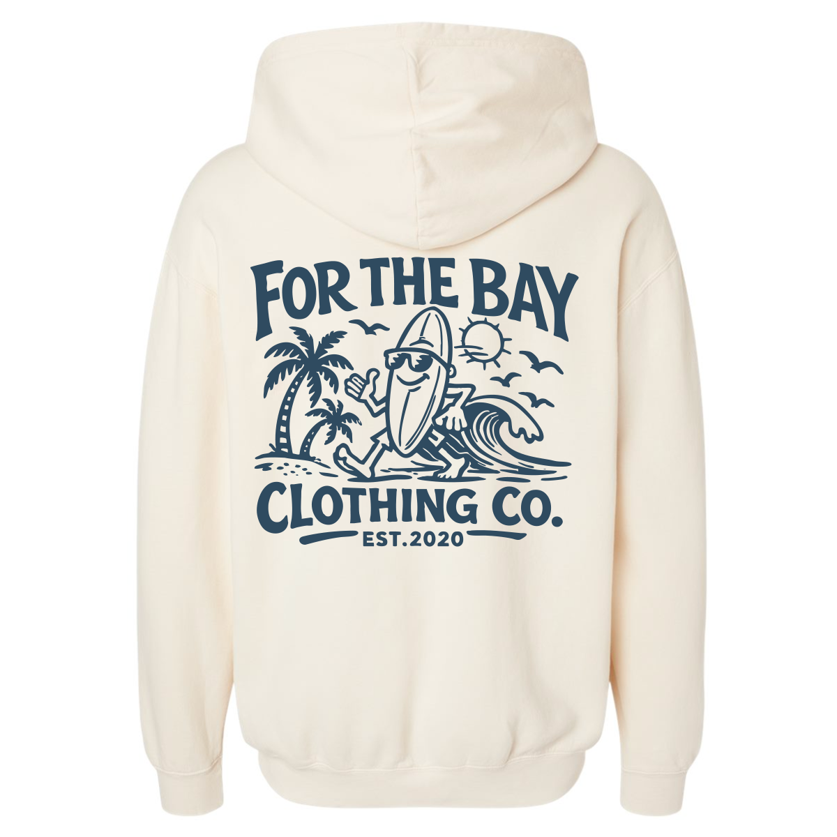 For the Bay Sunset Shred Hoodie