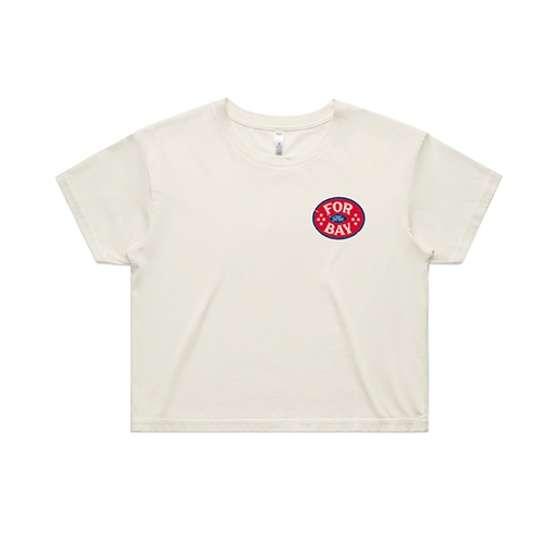 For the Bay 'Merica Crop tee
