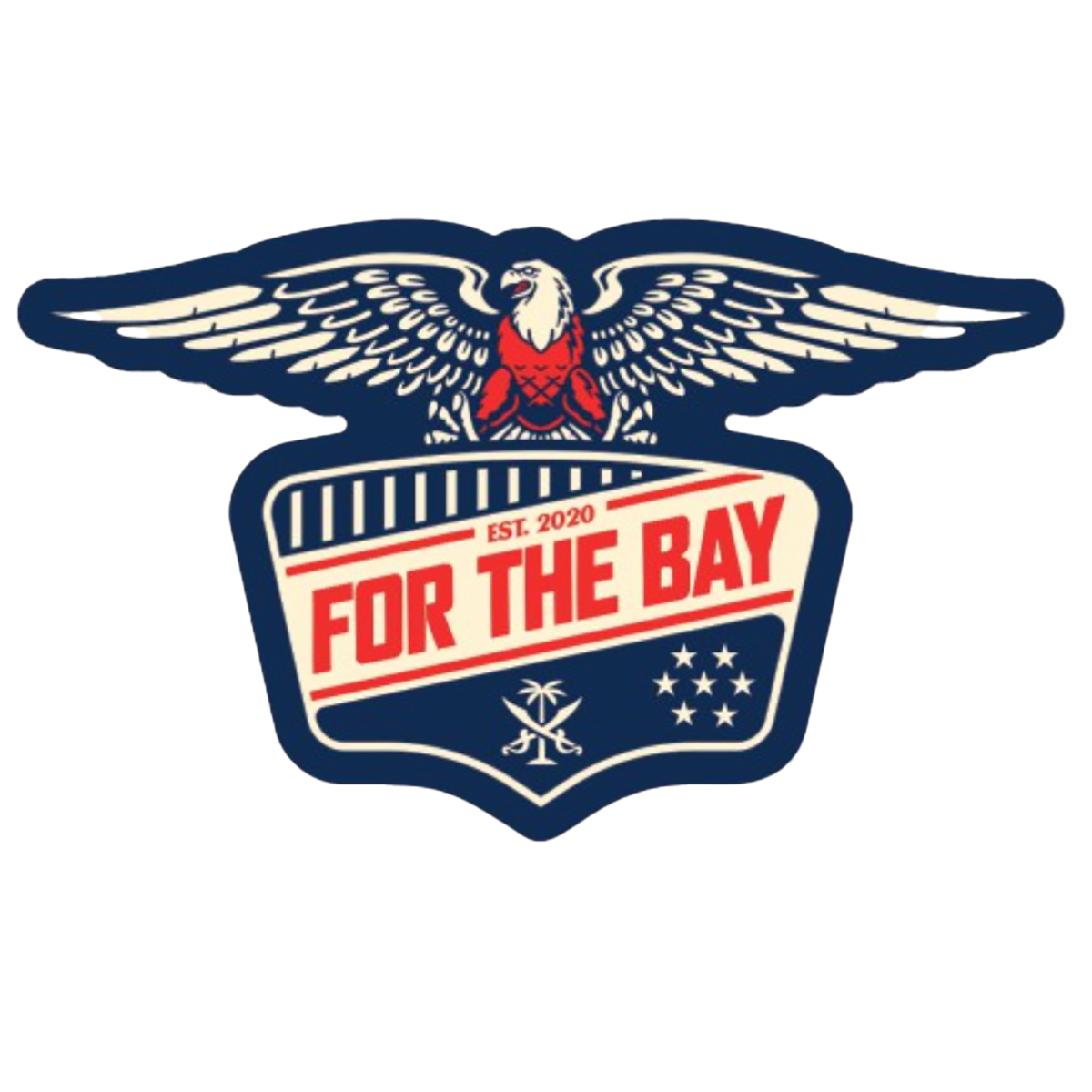 For the Bay Americana Sticker