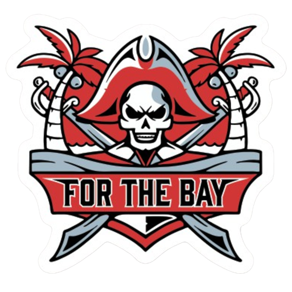 For the Bay Badge Sticker