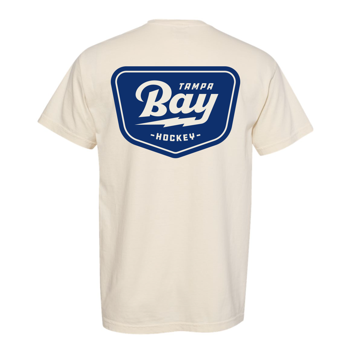 Tampa Bay Hockey Badge tee