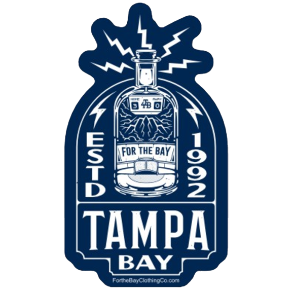 Tampa Bay Hockey "In a Bottle" Sticker