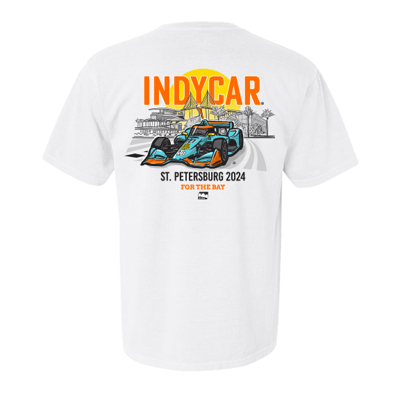 For the Bay x INDYCAR Collab tee