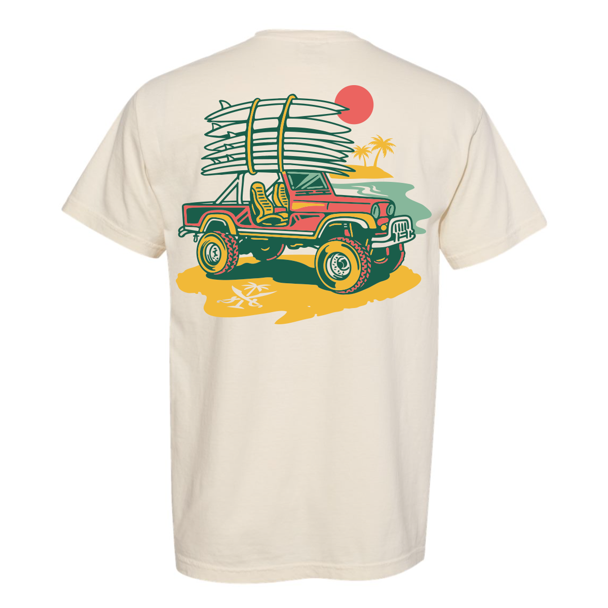 For the Bay Jeep tee