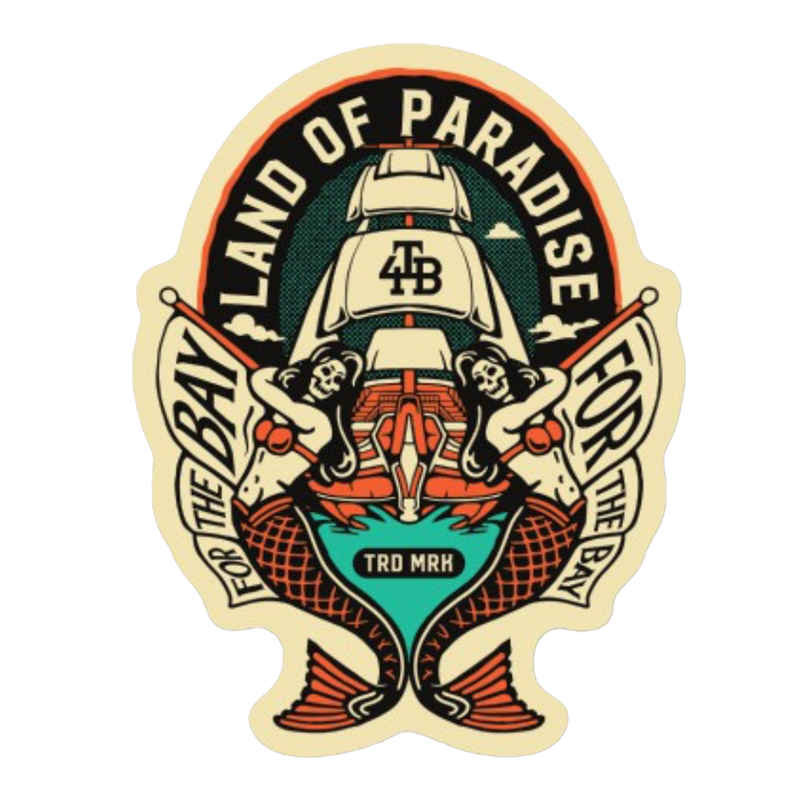 Land of Paradise Sticker