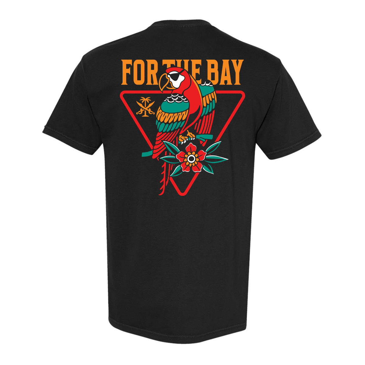 For the Bay Paradise Parrot Tee