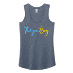 Script Tampa Bay Baseball Racerback tank