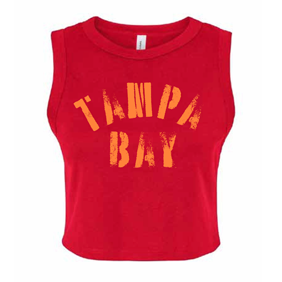 Ladies Tampa Bay Crop tank