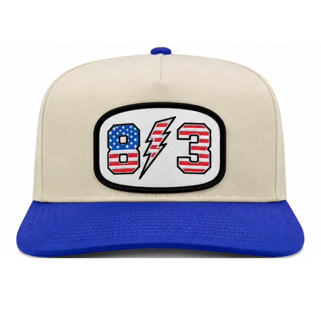 For the Bay 813 Americana Hat