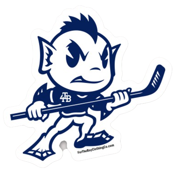 4TB Mascot Hockey Sticker