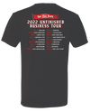 2022 Unfinished Business Tour tee
