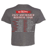 2022 Unfinished Business Tour cropped tee