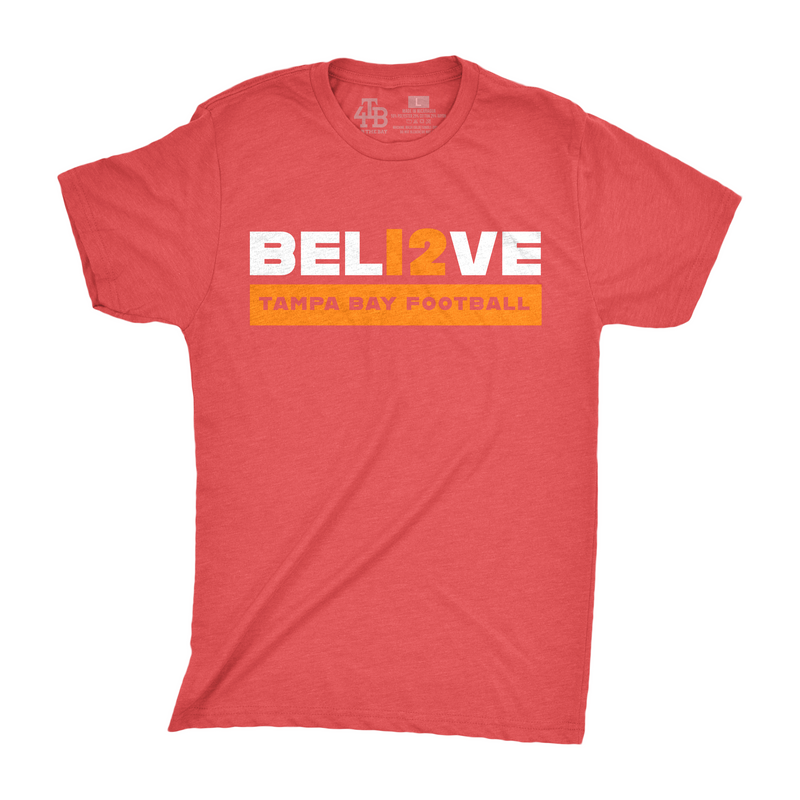 Tampa Bay Football BELIEVE Tee