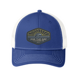 YOUTH For the Bay Coastal Blue Wave Trucker Hat