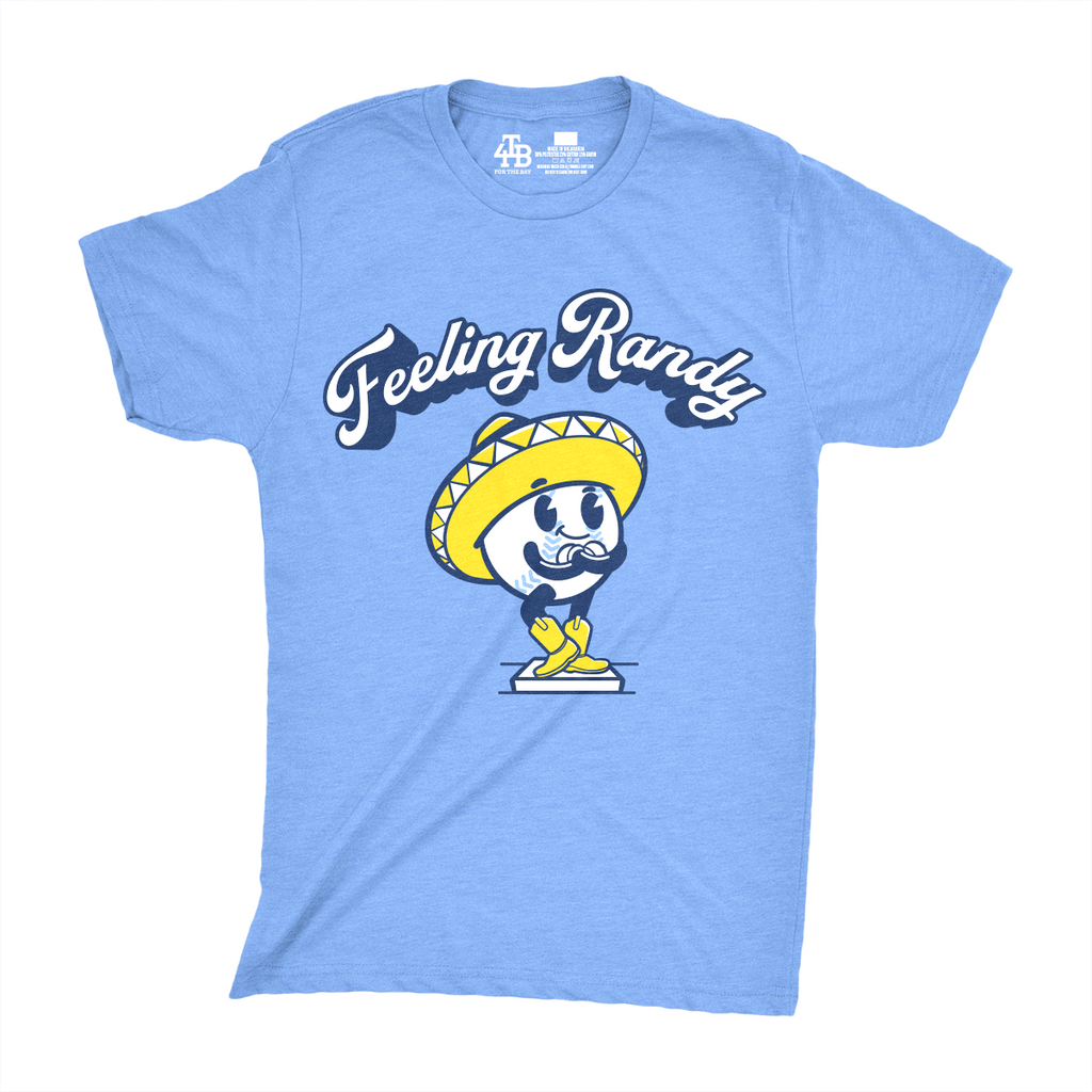 Feeling Randy Baseball tee – For the Bay Clothing Co.