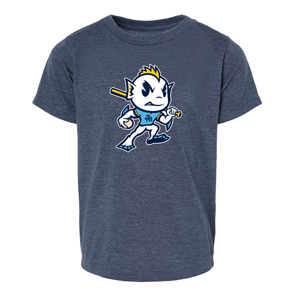 For the Bay Finn Baseball Toddler Tee