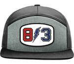 813 7-Panel Snapback hat